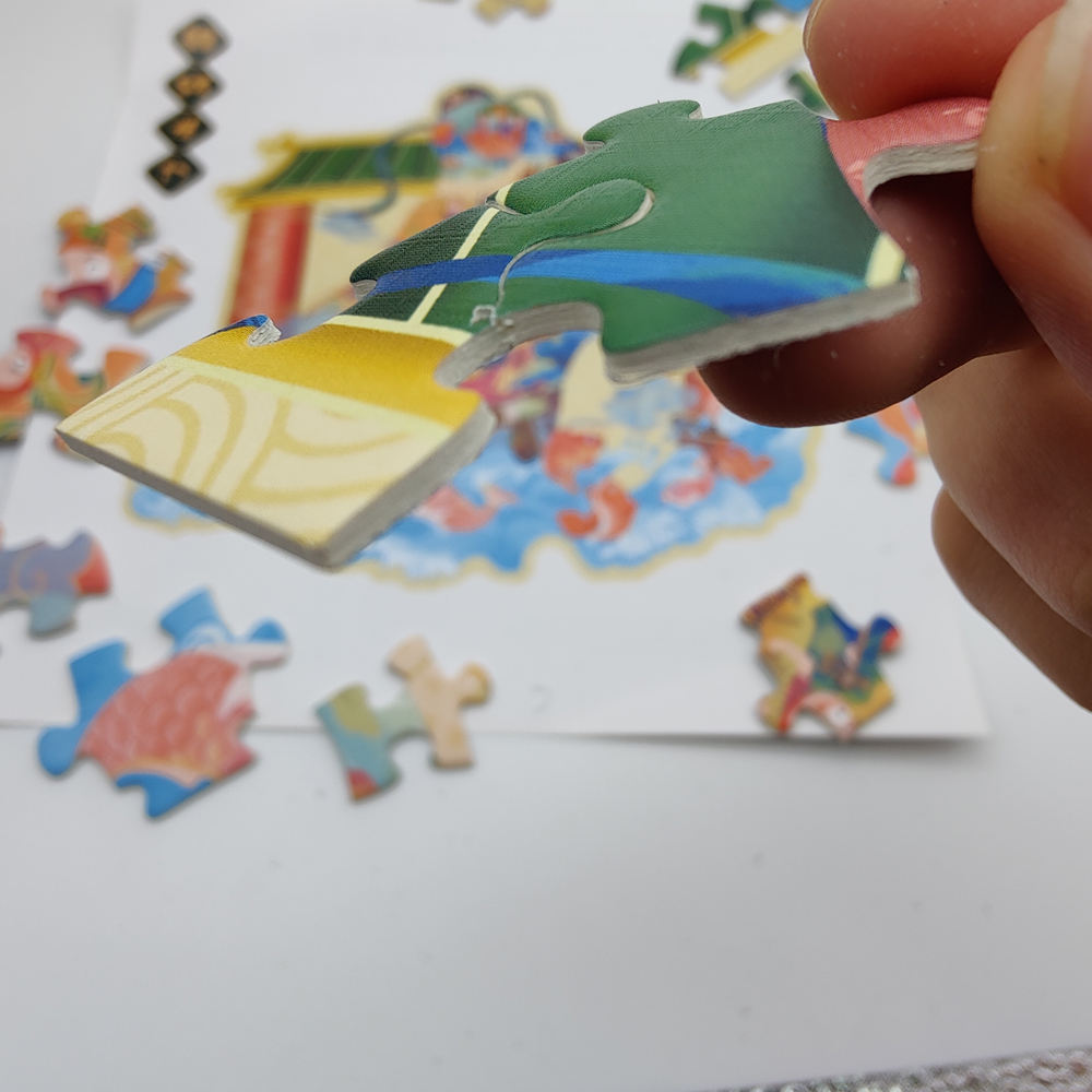 Atacado quebra-cabeças personalizados personalizados jogo de papel quebra-cabeças de animais quebra-cabeças para crianças e adultos