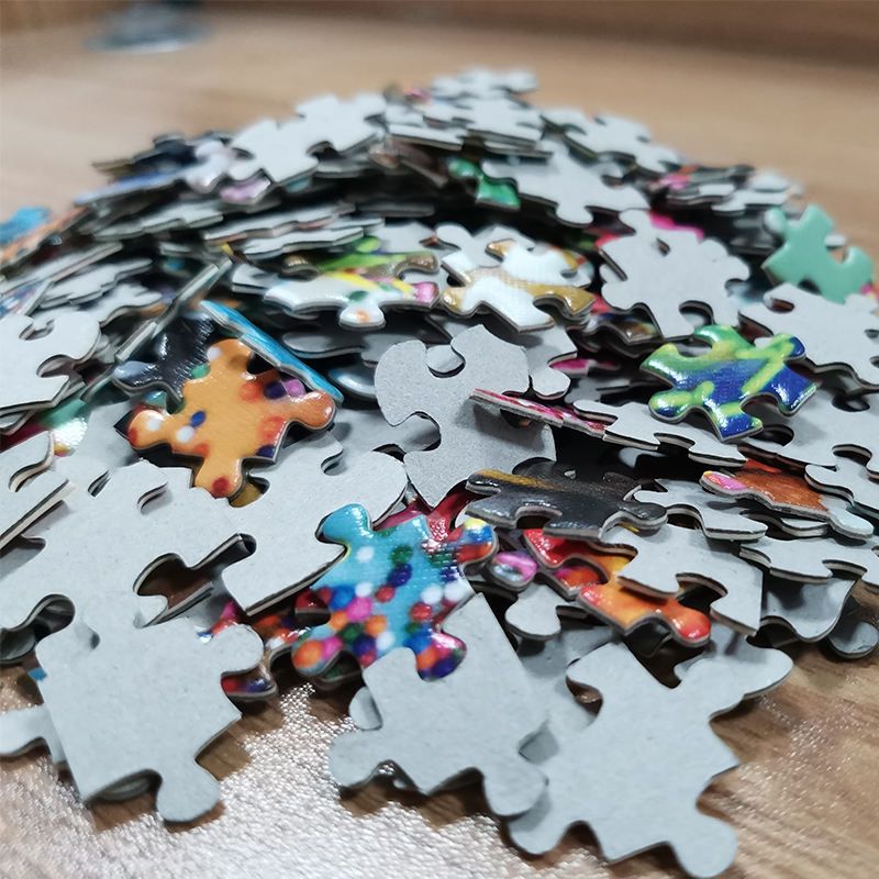 Quebra-cabeça personalizado de alta qualidade por atacado 1000 peças de papel Outros quebra-cabeças Quebra-cabeça