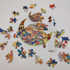 Jogo de quebra-cabeça de brinquedos infantis Quebra-cabeça educacional de madeira de papelão grosso para crianças