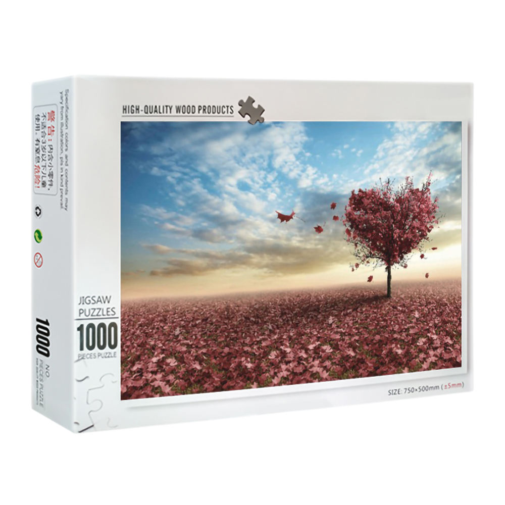 Preço de atacado Jogos de quebra-cabeça para adultos Brain Kill Time Toys Padrão personalizado Papelão 500 1000 peças Quebra-cabeça Jigsaw