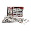 Atacado brinquedos para adultos jogos quebra-cabeças de papelão cinza padrão de dinossauros quebra-cabeças