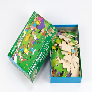 Quebra-cabeça em massa atacado brinquedo quebra-cabeça personalizado 60 peças quebra-cabeça para crianças