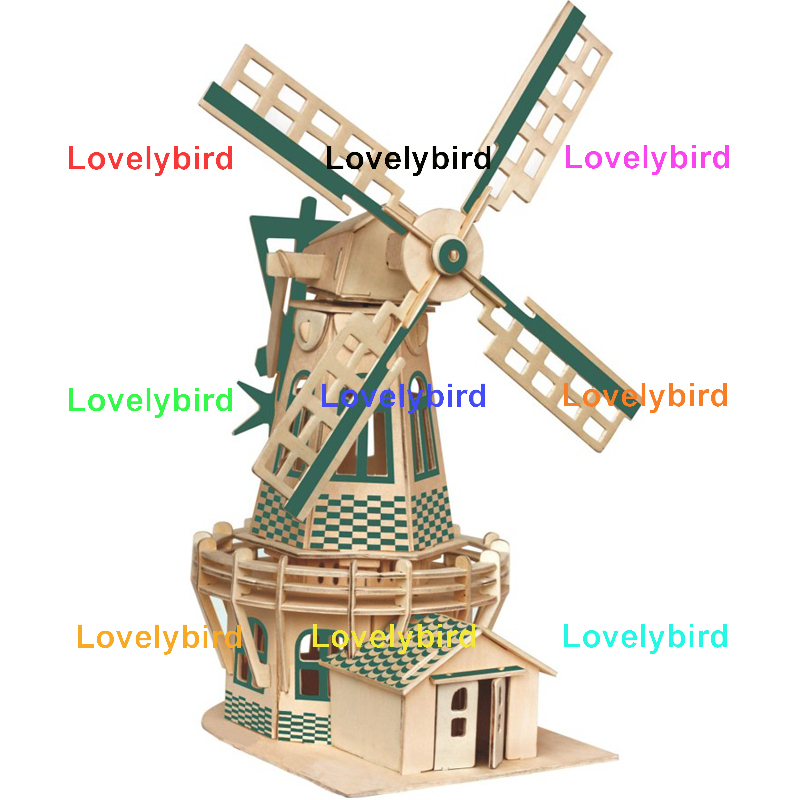 O moinho de vento da Holanda