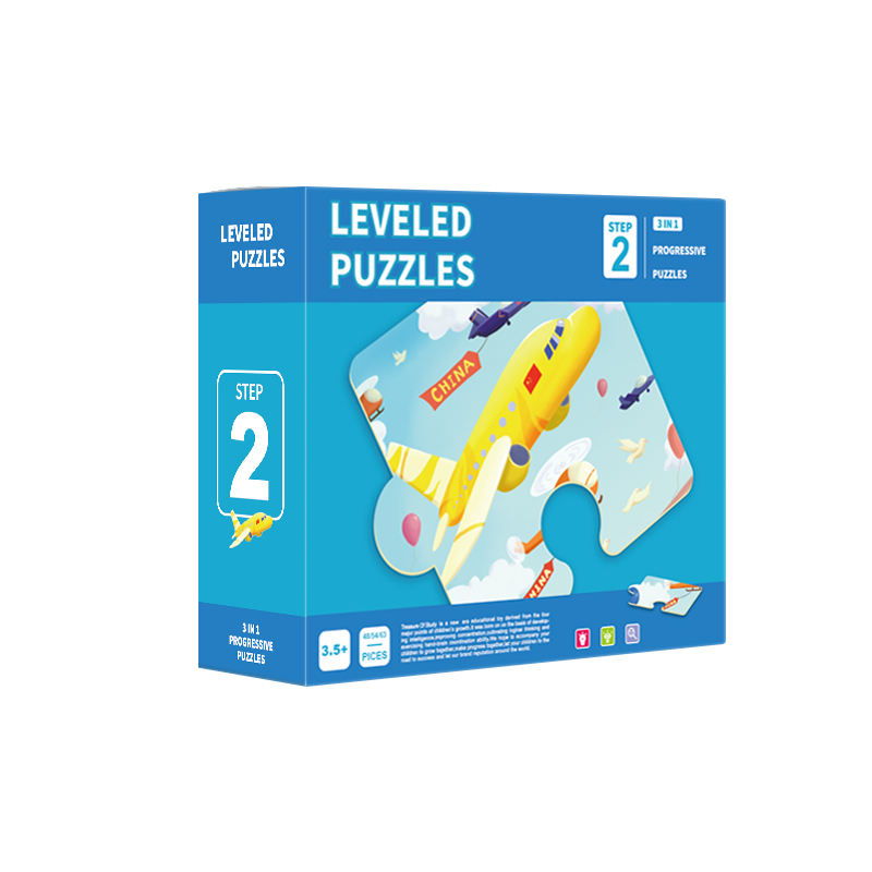 Atividades ao ar livre Sexto nível Quebra-cabeças Brinquedos educativos para crianças Papel de diferentes estágios Quebra-cabeças para crianças