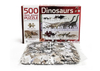 Alta qualidade 2022 aceitar logotipo personalizado dinossauro 500 peças quebra-cabeças para crianças e adultos